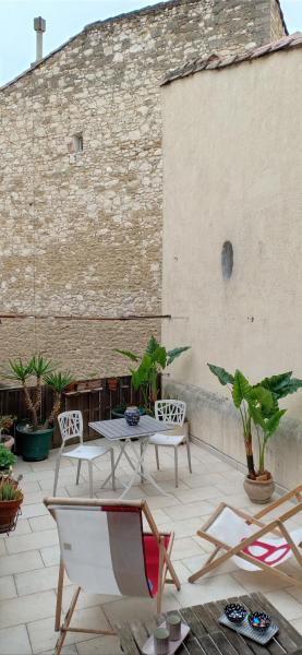 Appartement Grande Terrasse, Comédie et Gare
